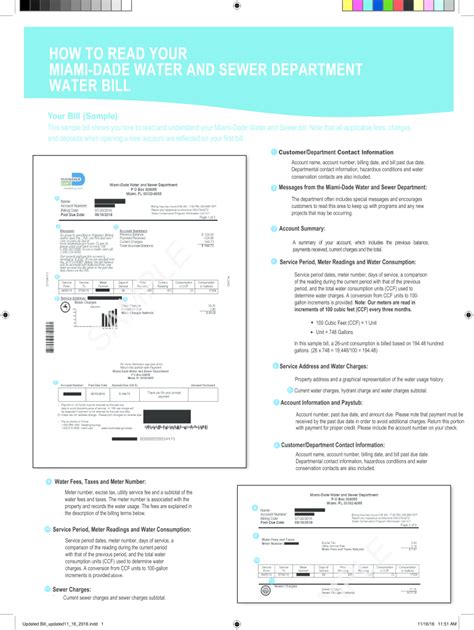 miami dade water bill|Iba pa.
